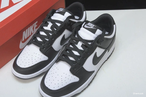 Retro (2021)   DD1503-101 Nike Low Dunk Panda White Black 0308